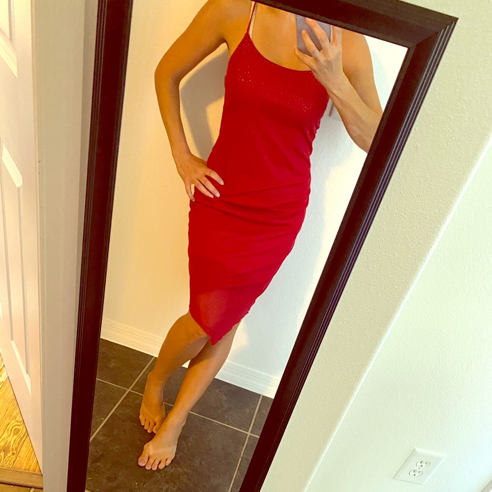 Hot Red Dress!